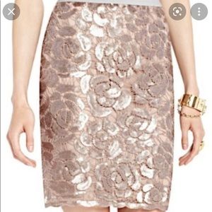 BCBG MaxAzria Dorshea skirt glitter
